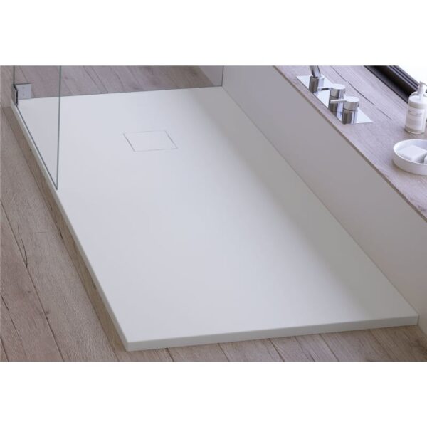 Plato de ducha de resina Liso Seda Doccia ambiente 4