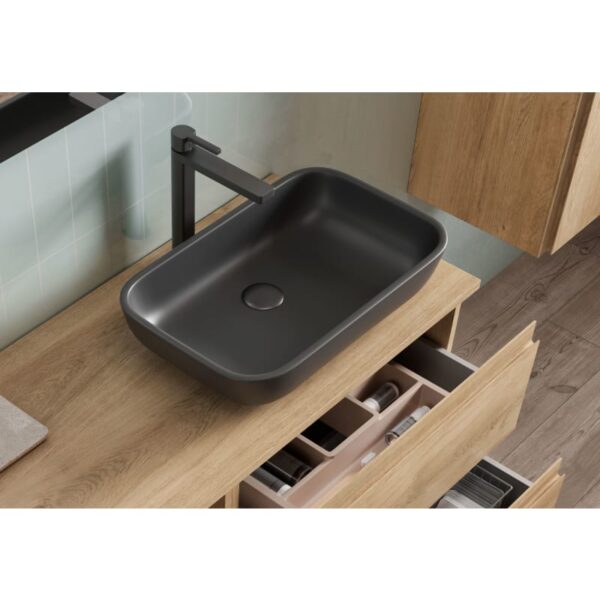 Lavabo sobre encimera Masai Coycama detalle 16