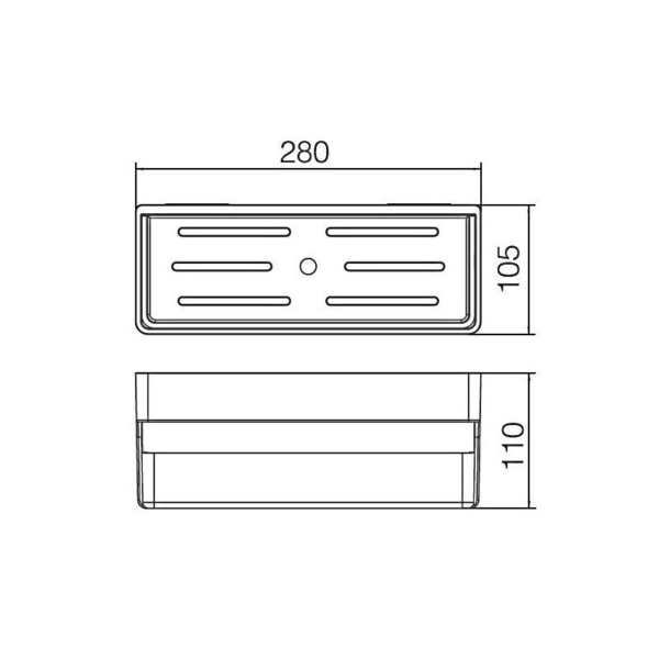 Cesta de baño Imex croquis 1