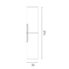 Columna de baño Urban Royo croquis 5