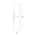 Columna de baño Urban Royo croquis 5