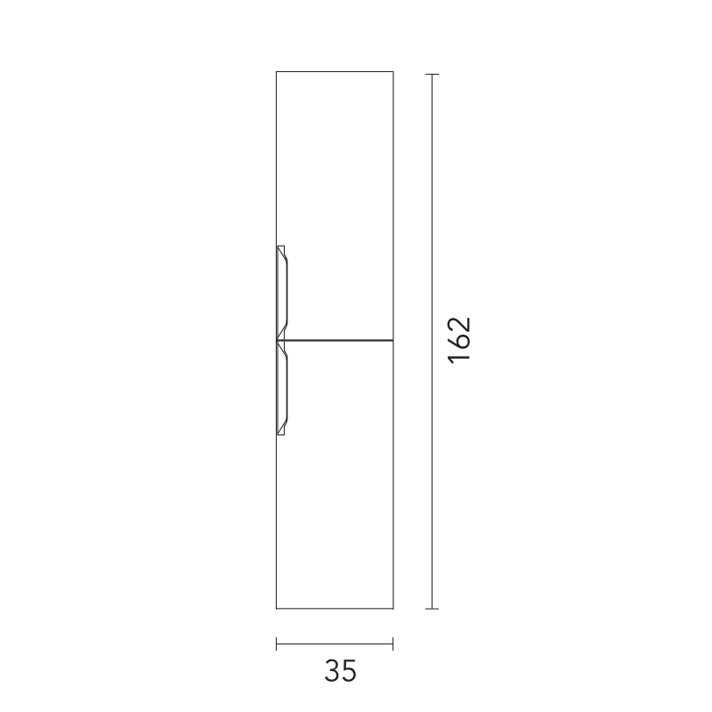 Columna de baño Urban Royo croquis 5