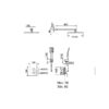 Conjunto de ducha empotrado Cies Imex croquis 8
