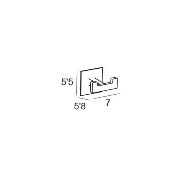 Percha de baño Sintor Manillons Torrent croquis 2