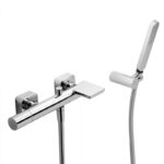 Pack grifo de lavabo + grifo de bañera Loft de Tres detalle 1