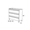 Mueble de baño fondo reducido 39 cm Natalia Avila dos croquis 6