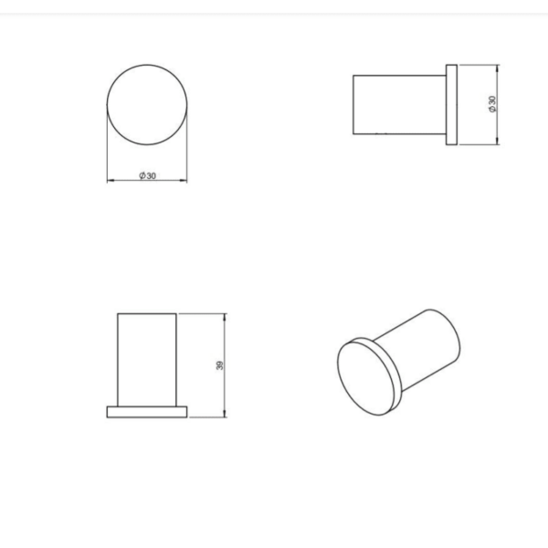 Percha de baño Logic Cosmic croquis 6