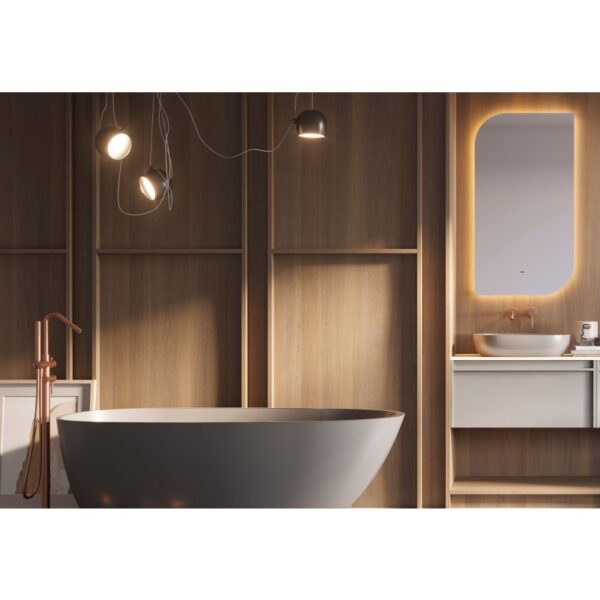 Espejo de baño con luz LED Cardiff Ledimex ambiente 4