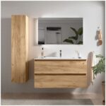 Conjunto mueble de baño Bequia Salgar ambiente 11