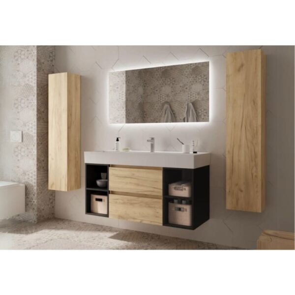 Conjunto mueble de baño Bequia Salgar ambiente 8