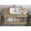 Mueble de baño Lambda con encimera de madera Coycama detalle 17
