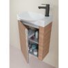 Conjunto completo mueble de baño fondo reducido 34 cm Elegance Royo detalle 8