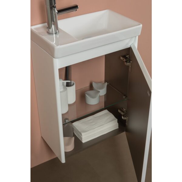 Conjunto completo mueble de baño fondo reducido 27,5 cm Enjoy Royo detalle 3