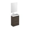 Conjunto completo mueble de baño fondo reducido 27,5 cm Enjoy Royo 3D 10