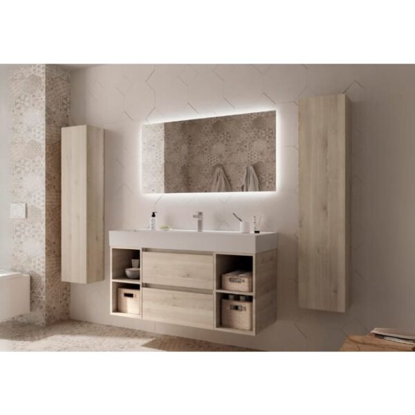 Conjunto mueble de baño Bequia Salgar ambiente 12