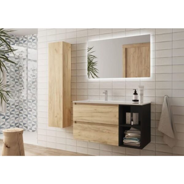 Conjunto mueble de baño Bequia Salgar ambiente 11