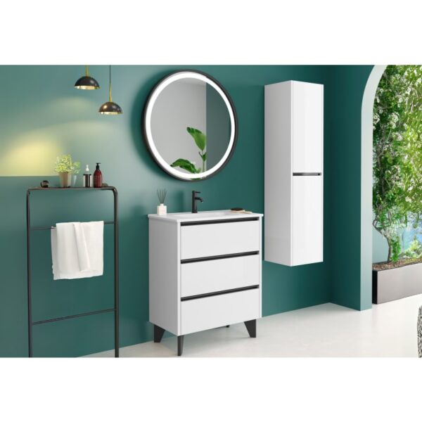 Conjunto mueble de baño fondo reducido 40cm Siena Coycama principal 1