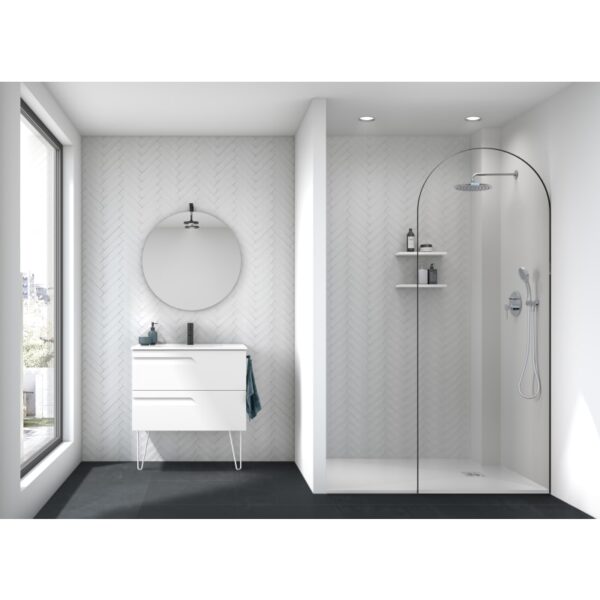 Conjunto mueble de baño fondo reducido 39 cm Vitale Royo principal 2