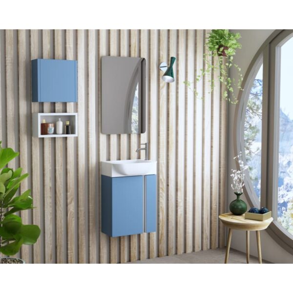 Conjunto mueble de baño fondo reducido 22 cm Versa Coycama principal 2