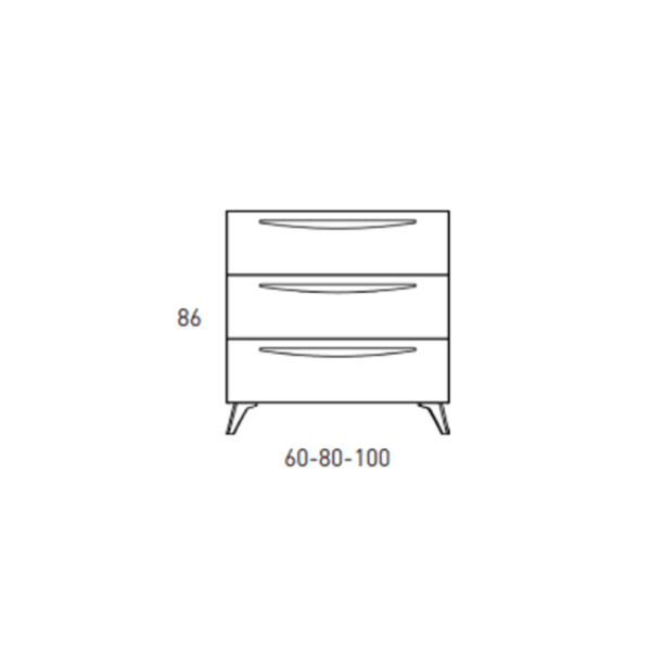 Mueble de baño Arco Visobath croquis 11