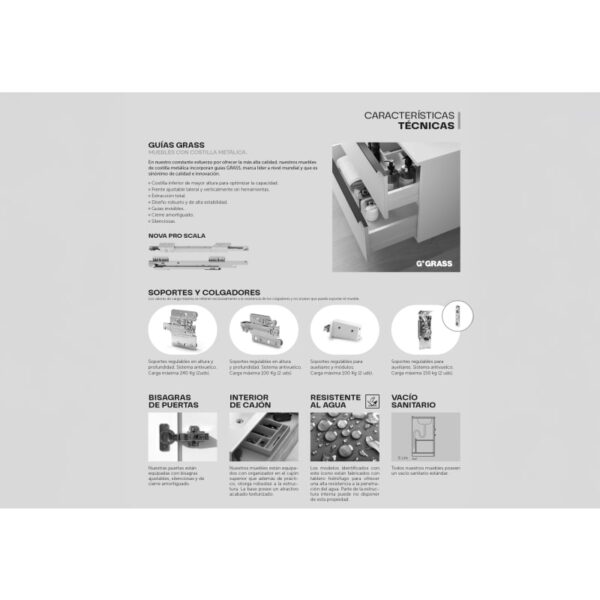 Mueble de baño Galsaky Coycama opción 17