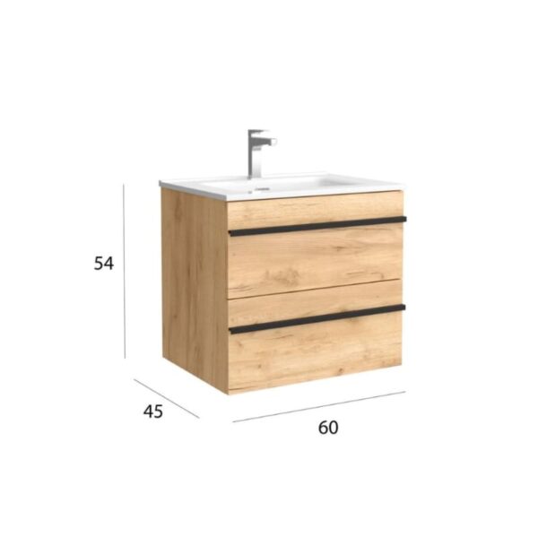 Conjunto mueble de baño Born Salgar detalle 6