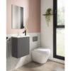 Conjunto completo mueble de baño fondo reducido 22 cm Loft Visobath principal 1