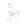 Mueble de baño Vida Royo croquis 8