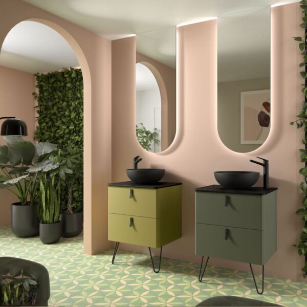 Mueble de baño con encimera Uniiq Salgar principal 1