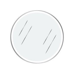 Espejos redondos de baño