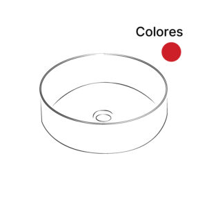 Lavabos rojos