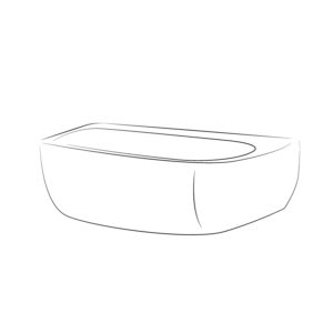 Lavabos suspendidos sin agujero