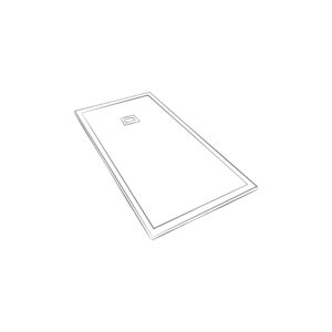 Plato de ducha con marco