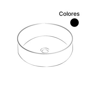 Lavabos sobre encimera negros