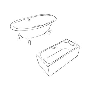 Forma de bañera