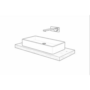 Para instalar grifería empotrada