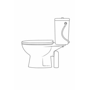 Inodoros con salida vertical