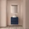 Conjunto mueble de baño con encimera de madera Noja Salgar ambiente 10