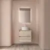 Conjunto mueble de baño con encimera de madera Noja Salgar ambiente 12