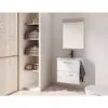 Conjunto completo mueble de baño fondo reducido 35 cm Hone Amizuva principal 5