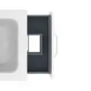 Conjunto completo mueble de baño fondo reducido 35 cm Hone Amizuva detalle 10