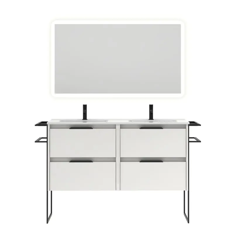 Conjunto mueble de baño Keiko Amizuva 3D 7
