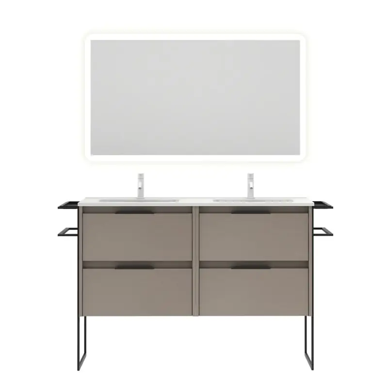 Conjunto mueble de baño Keiko Amizuva 3D 10