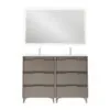 Conjunto mueble de baño Suki Amizuva 3D 11