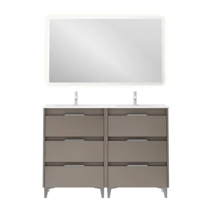 Conjunto mueble de baño Suki Amizuva 3D 11