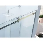 Mampara de ducha Boticelli Glassinox detalle 1