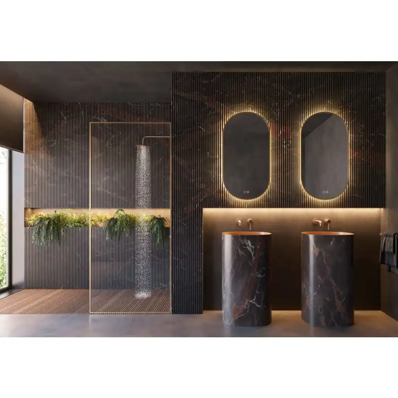 Espejo de baño con luz LED Tokyo Ledimex ambiente 7
