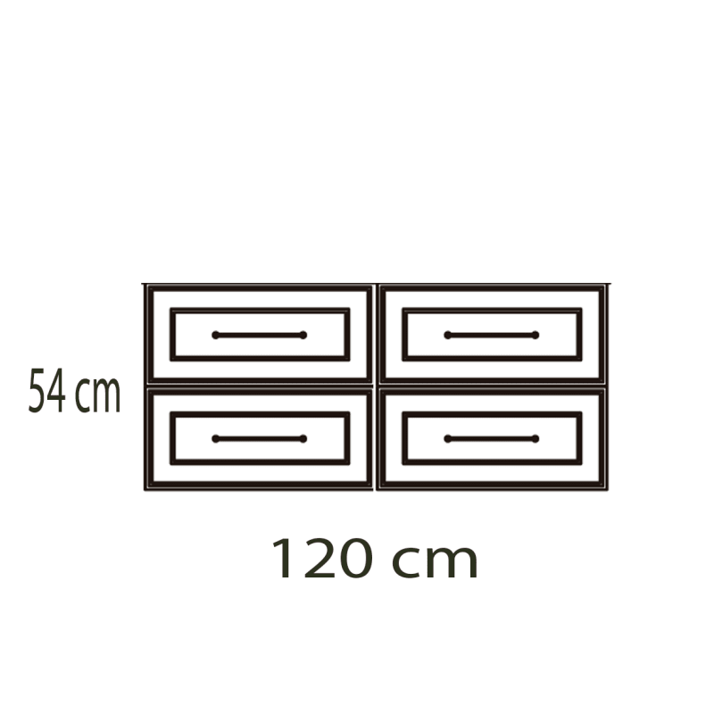 Mueble de baño Renoir Salgar croquis 1
