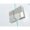 Mampara de ducha Elba Glassinox detalle 2